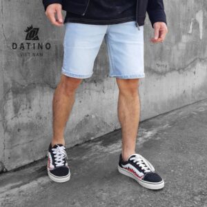 Short Jeans Datino - Silver Blue